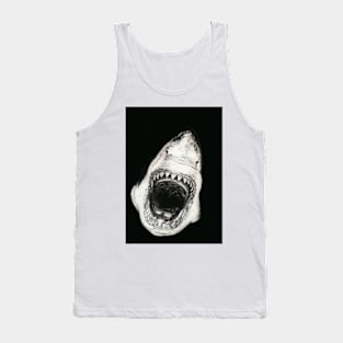 White Shark Tank Top